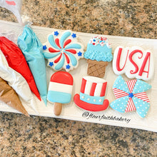 Load image into Gallery viewer, 4th of July DIY Cookie Kits - SHIPPED