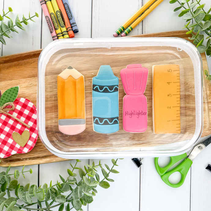 Tall School Supplies (4pk)