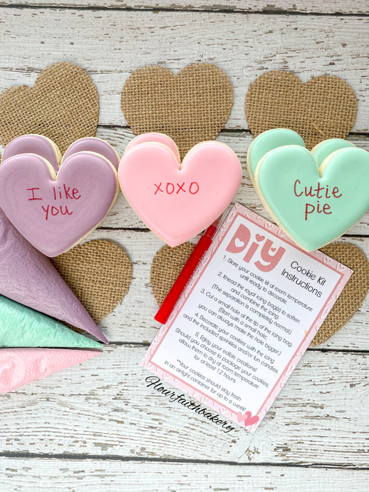 DIY Conversation Hearts