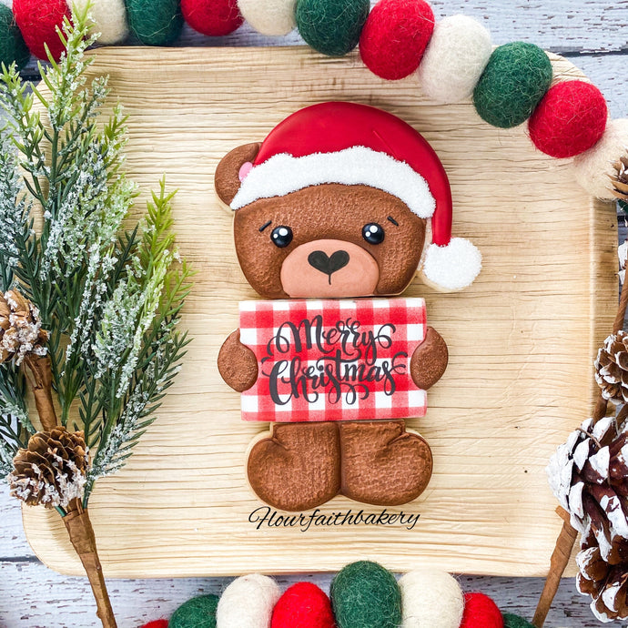 Santa Hat Bear 12/16