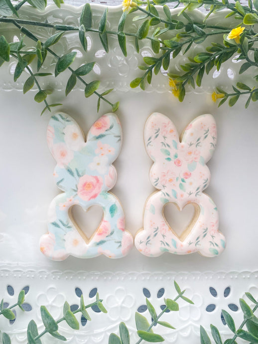 Floral Bunnies - 2 pack