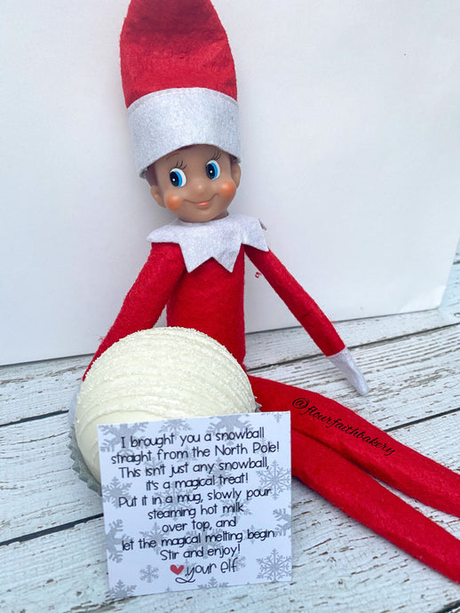 Snowball Elf Cocoa Bomb 12/16