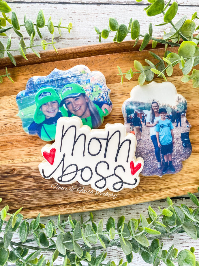 Mom Boss Picture Set