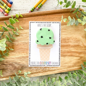 Ice Cream Cookie Card