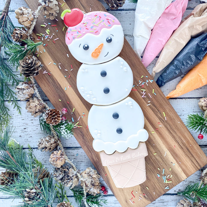 Ice cream Snowman Class Fri 12/10 5:30-7:30pm