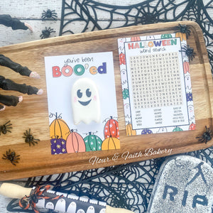 “Boo” Cookie Cards - (10/12 pick up)
