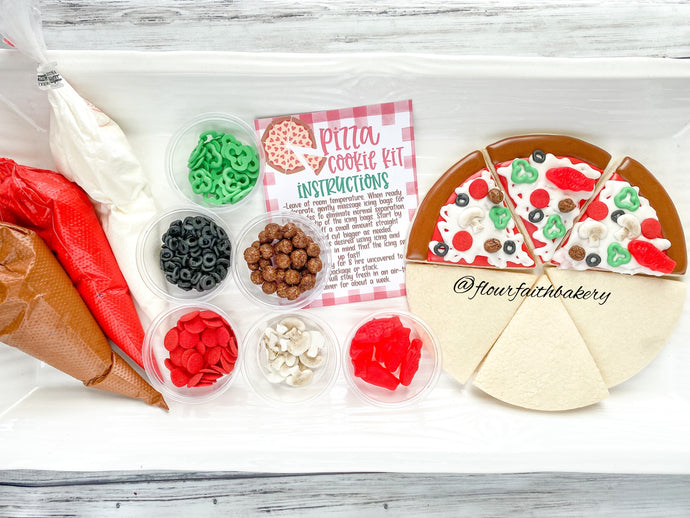 Pizza DIY Cookie Kit - Local pick up