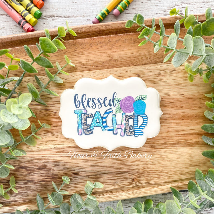 Purple blessed Teacher